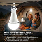 💡🔋Rechargeable Emergency Light Bulb with Backup Power