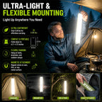 💡 Inflatable Solar Camping Light – 60cm Portable Tent Lantern