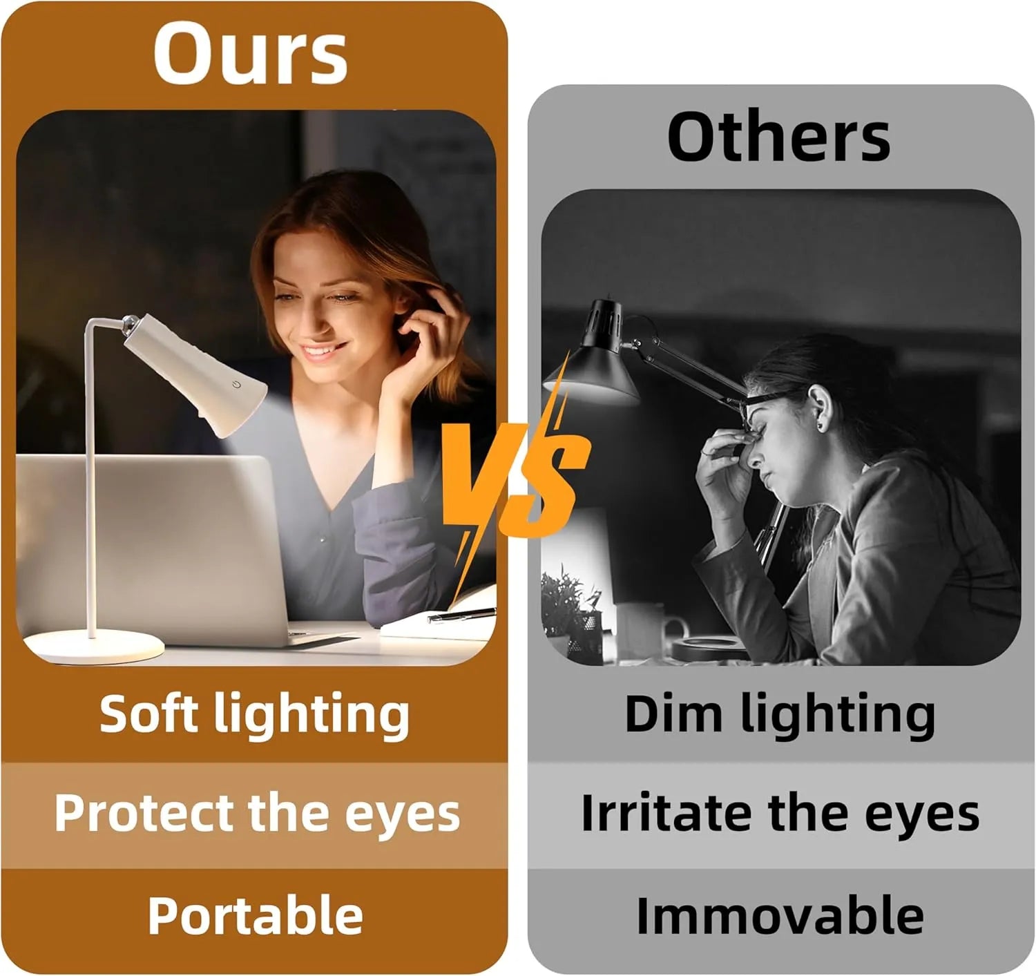 💡 4-in-1 Magnetic Desk Lamp