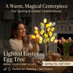 🌸 Lighted Easter Egg Tree