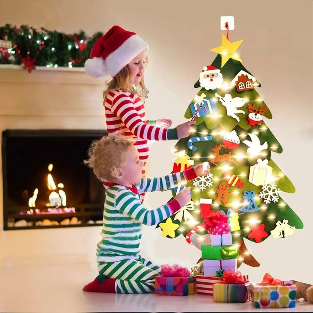 🎁DIY Filz-Weihnachtsbaum-Set