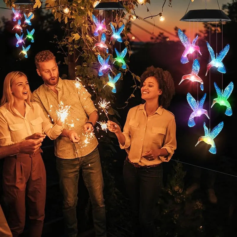 🌿Hummingbird Solar Light 🐦 Eco-Friendly Garden Glow🔥 50% OFF
