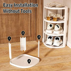 👟 Vertical Tower Shoe Rack