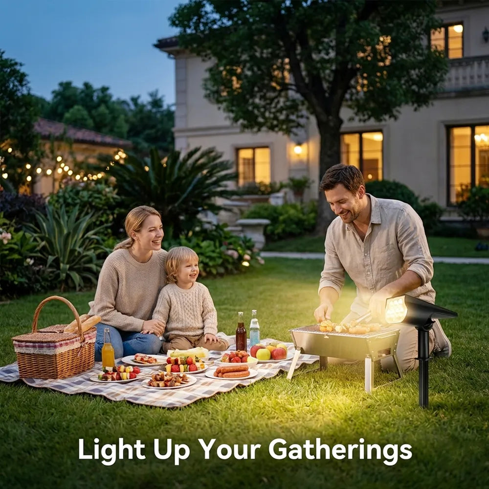 🌞 Solar Powered Adjustable LED  Lights