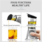 🥄 Multi-Purpose Oil Dispenser Bottle – Measure, Pour & Store with Ease!