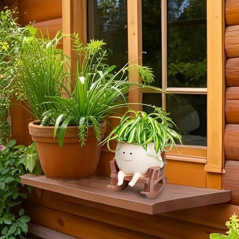 🌼 Smiley Face Planter Pot – Add a Touch of Joy to Your Space
