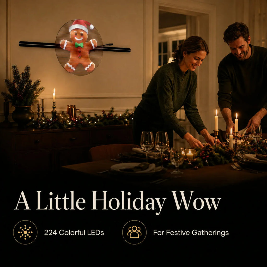 Holiday Magic 3D Hologram Fan Projector