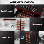 🔧 Magnetic Screwdriver & Wrench Organizer