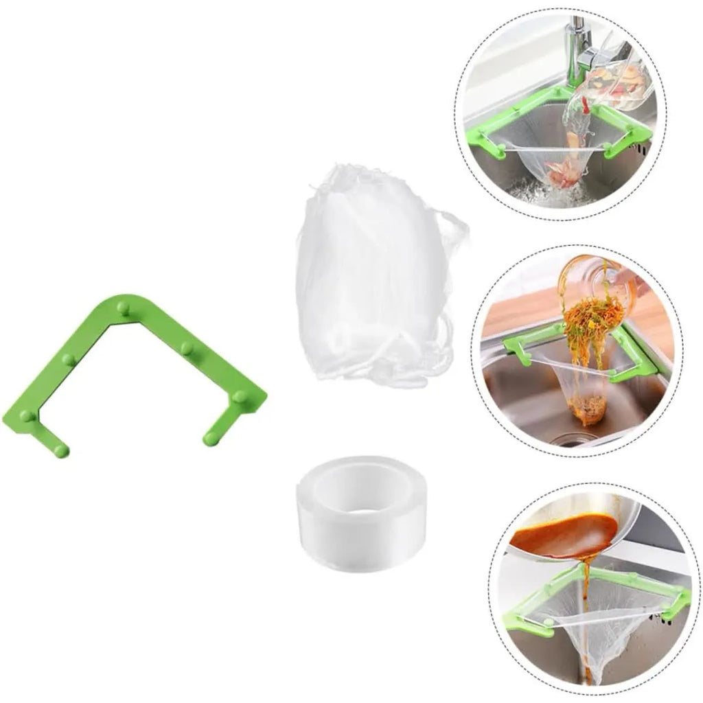 No-Mess Corner Sink Strainer Kit