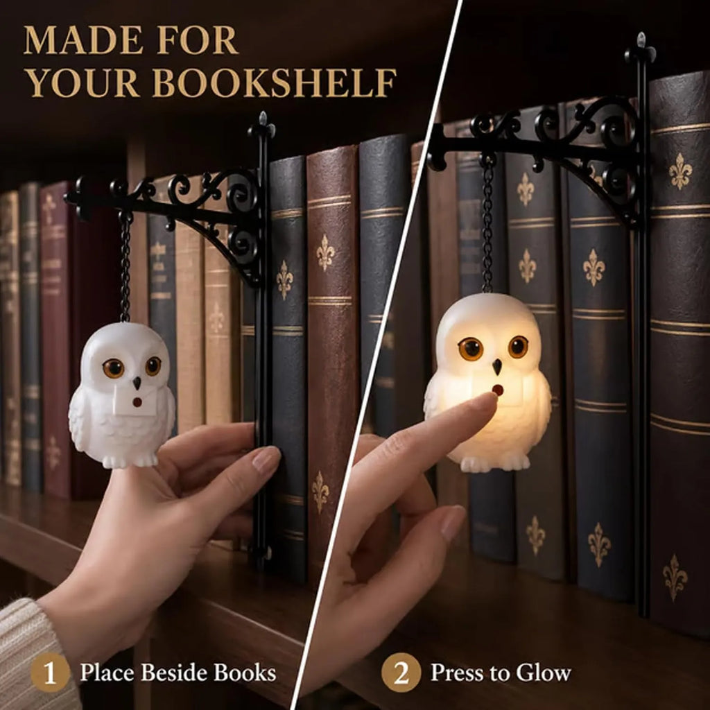 Enchanted Hanging Animal Bookshelf Light