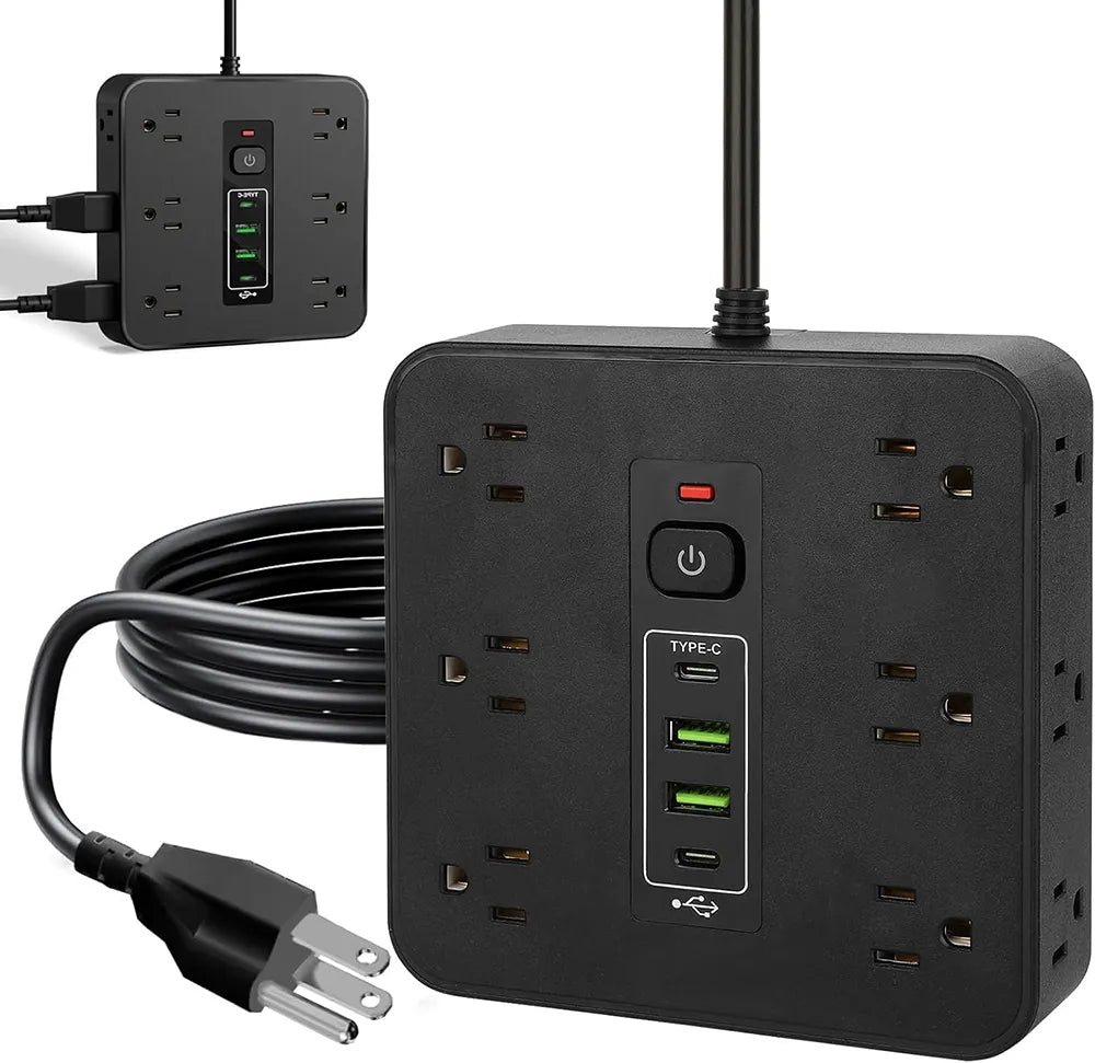 16-in-1 Power Strip Surge Protector