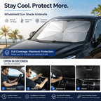☀️ Car Windshield Sun Shade Umbrella