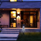 Solar Address Sign Lighted House Number with 2 Light Modes