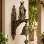 Our Lady of Grace Miraculous Medal Wall Bell