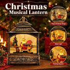 Christmas Musical Swirling Snow Lantern