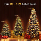 Cascading Twinkle Lights for Christmas Tree