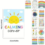 Calming Corner Posters&Feelings Wheel Chart🌈🧠