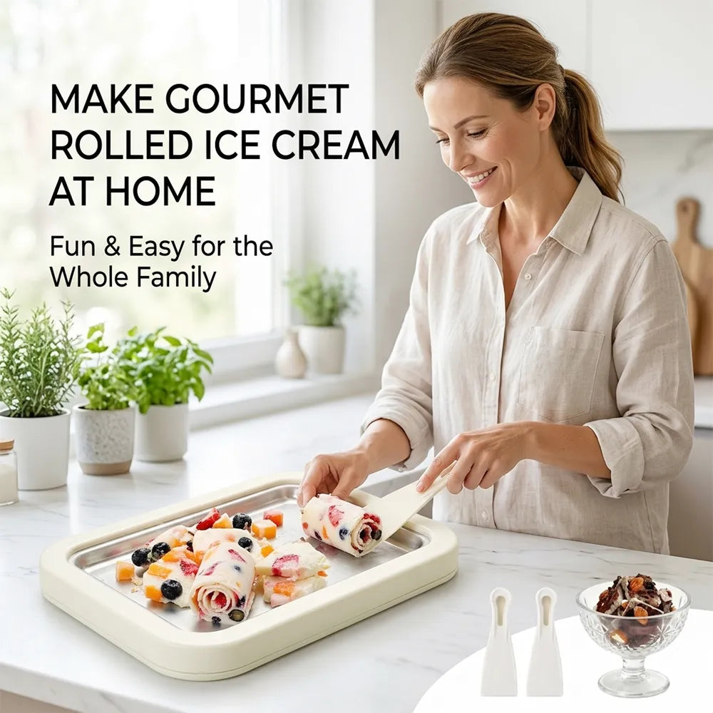 🍦 Rolled Ice Cream Maker Kit