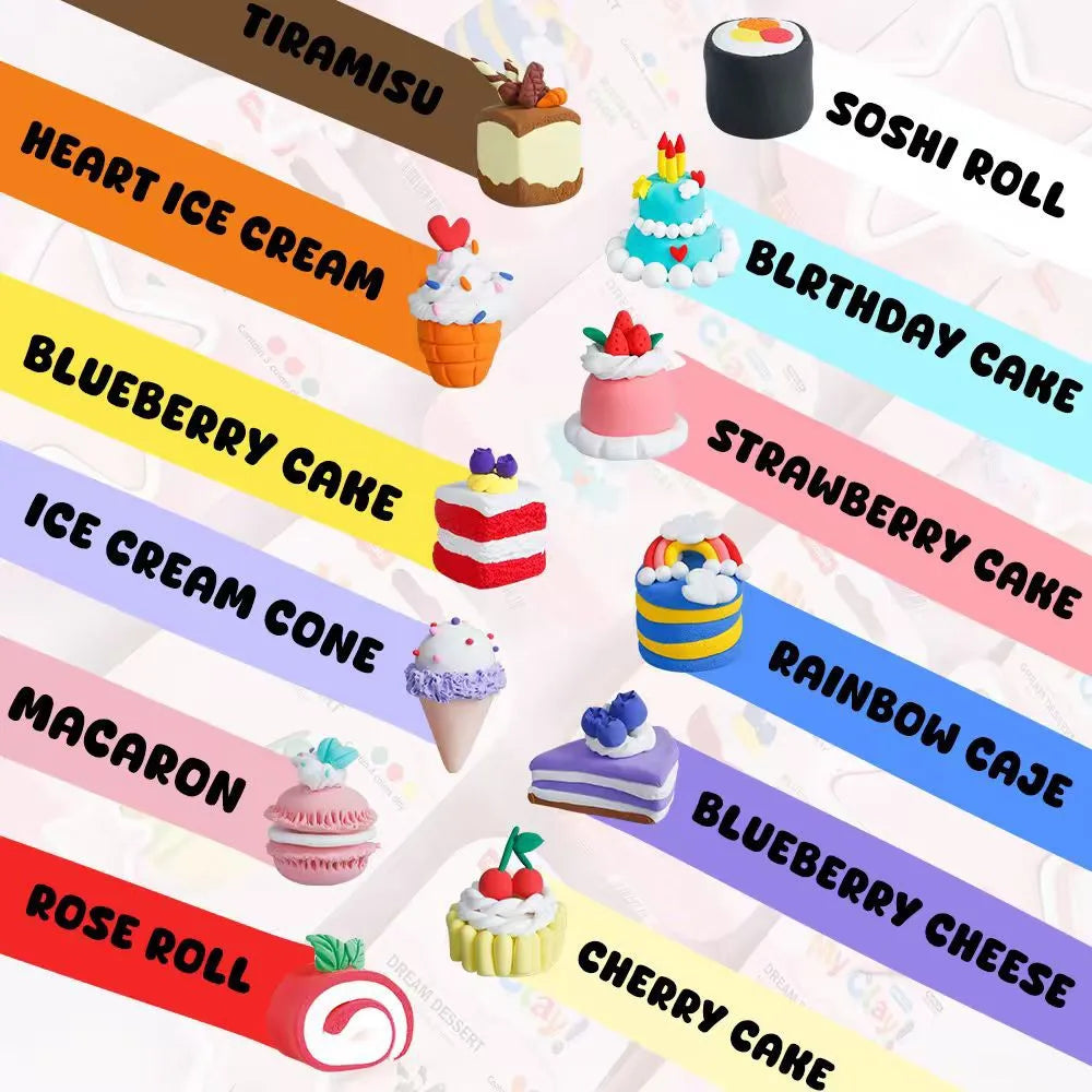 🎨 Kids' Air-Dried Clay Set – The Ultimate Creative Gift for Christmas!