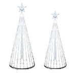 🎄 1.8m LED Light Show Conical Christmas Tree