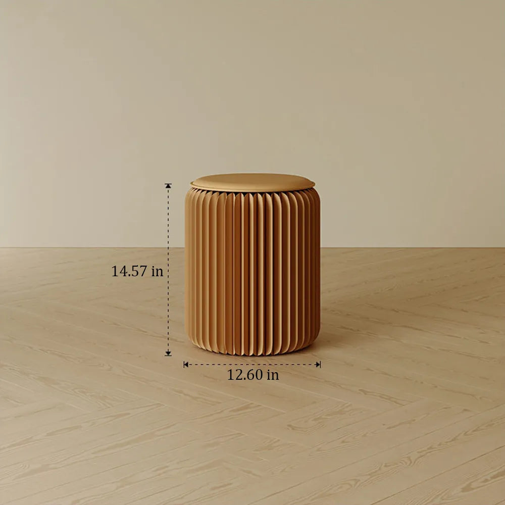 🪑 Foldable Honeycomb Paper Stool – Portable Multi-Functional Round Seat
