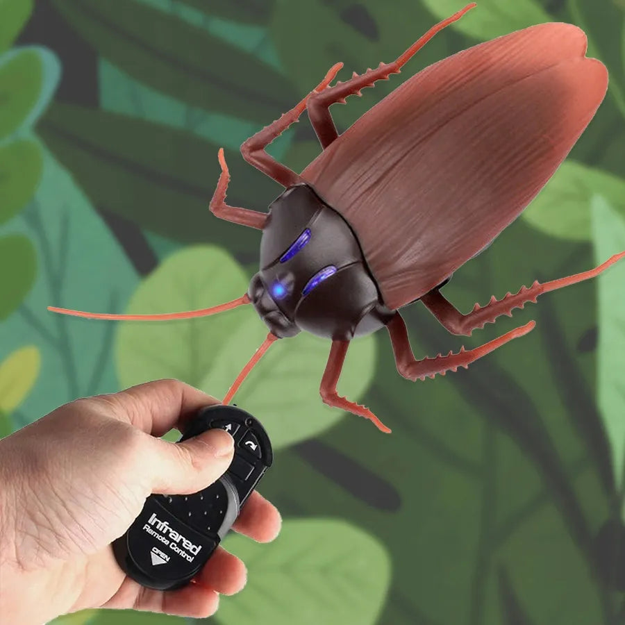 🔥Remote Control Cockroach Toy – Realistic Moving Fun for All Ages