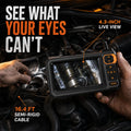 See Inside Before You Take It Apart — 4.3-Inch Inspection Camera