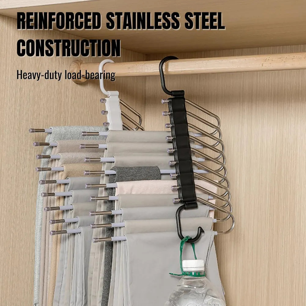 👖 FoldSpace 9-Layer Pants Hanger