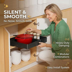 ✨ Pull-Out Cabinet Organizer System