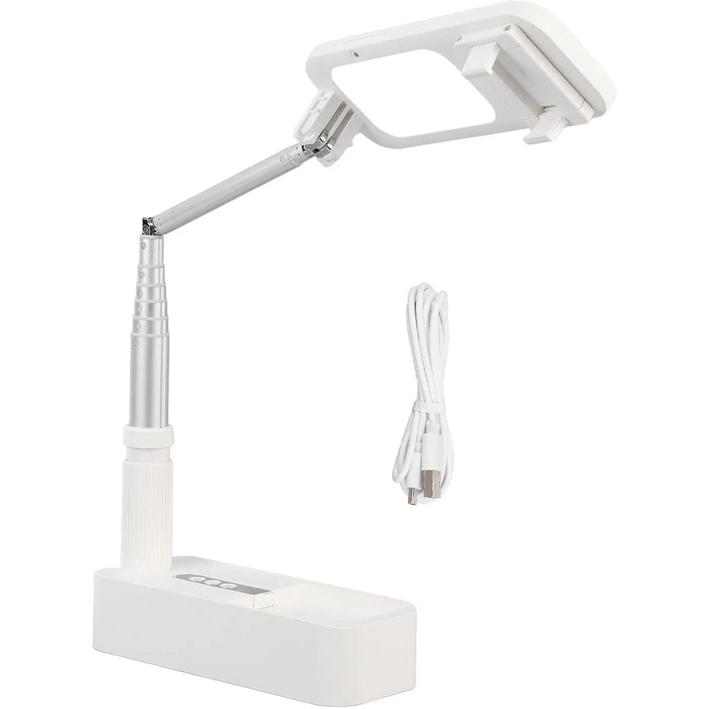 FlexView Foldable Phone Stand with Fill Light