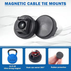 Magnetic Cable Zip Tie Mount Kit – Smart, Flexible Cable Management for Every Space