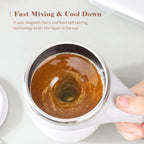 ☕ Stainless Steel Magnetic Stirring Cup