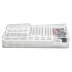 Comprehensive Battery Organizer with Built-In Tester