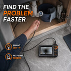 See Inside Before You Take It Apart — 4.3-Inch Inspection Camera