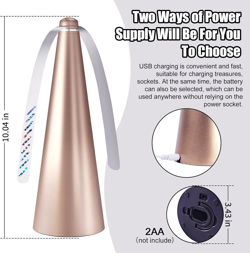 🍽️ Table Fly Fan – Portable Food Protector for Indoor & Outdoor Use