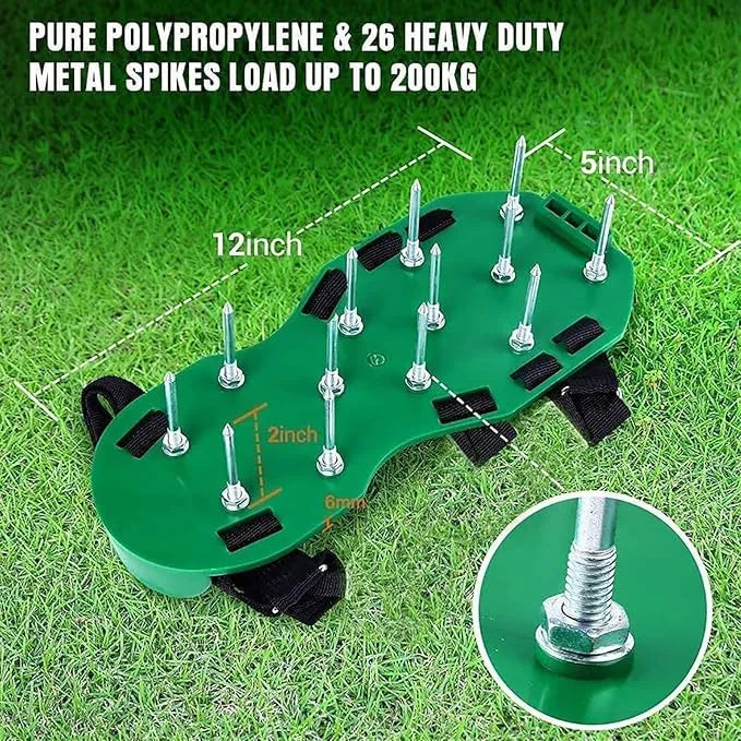 Lawn Aerator Shoes – Effortless Lawn Care for a Healthier Yard