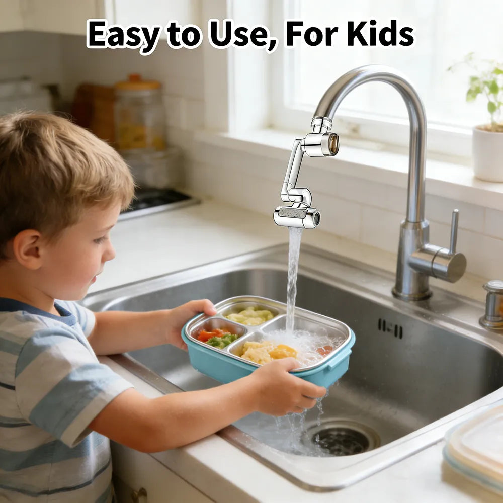 🚿 4-in-1 Faucet Extender – Upgrade Your Sink Instantly