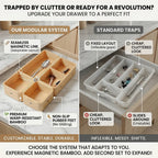 🧺 Modular Drawer Organizer Set – Clean Space, Clear Mind