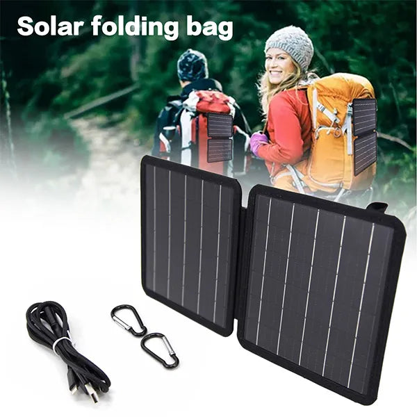 Solar Folding Bag: Power your outdoor adventures without searching for an outlet or carrying heavy batteries. 🔋