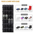 👟 2-Pack Over-the-Door Shoe Organizer