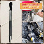 Tight-Space 1/2-Inch Offset Ratchet Extension Wrench