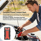 🚗 Portable Mini 6000mAh Car Jump Starter