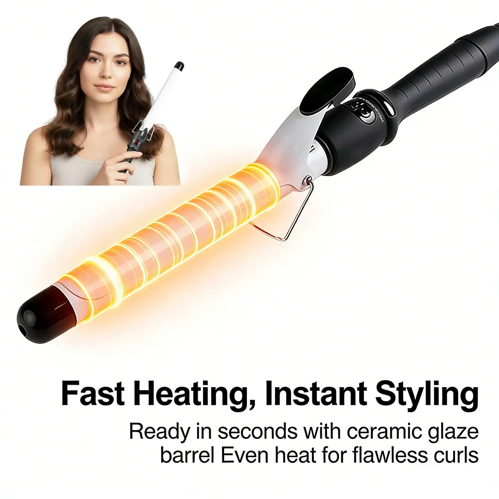 💁‍♀️ Professional Ceramic Hair Curling Iron