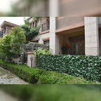 Instant Privacy Expandable Faux Ivy Fence