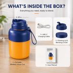 🥤 Blend Fresh Anywhere, Anytime Portable Wireless Juicer Cup
