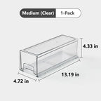 🧺 Medium / Large / Extra-Large Transparent Stackable Storage Drawers