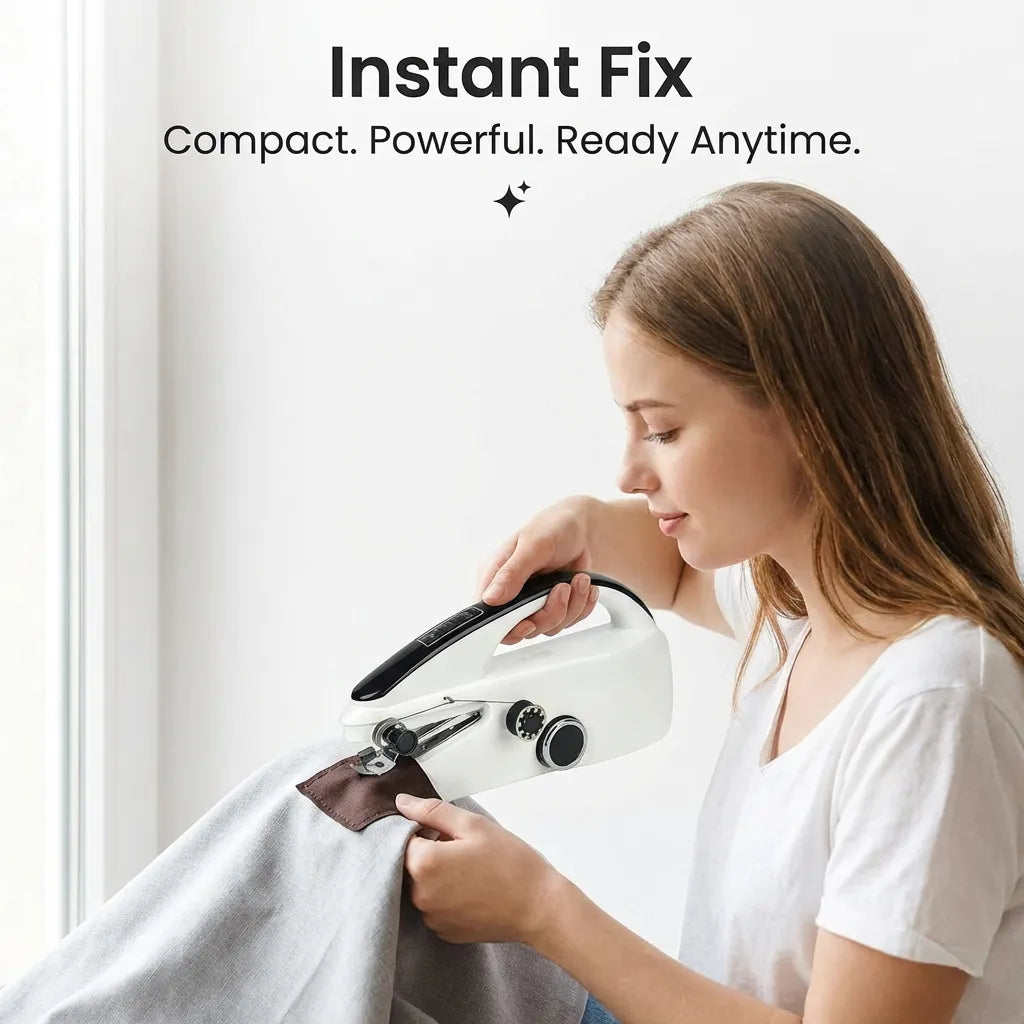 🧵 Portable Handheld Sewing Machine