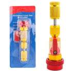 AC Valve Core Remover Installer Tool Kit | Dual Versions for Home & Automotive AC | Dual Size SAE 1/4" & 5/16" Ports
