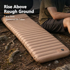 Ultralight 4-Inch Camping Mattress with Built-In Foot Pump