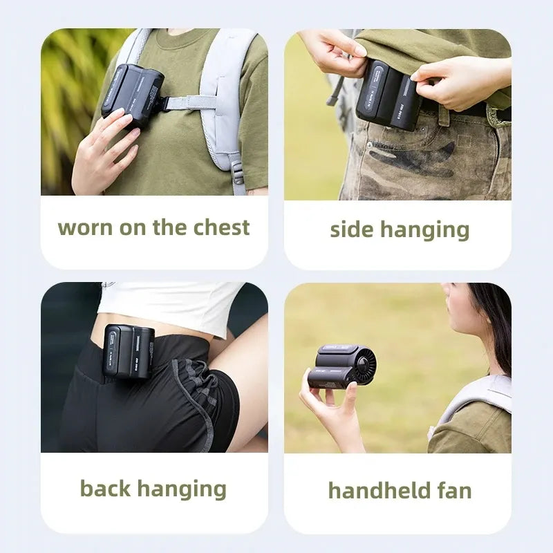 Portable Waist Clip Fan